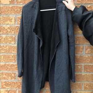 Gap Black and Grey Cardigan